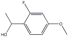 2-氟-4-甲氧基-ALPHA-甲基苯甲醇,74457-87-7,结构式