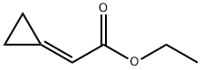 ethyl 2-[(1E)-cyclopropylidene]acetate Structure