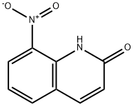 8-ニトロキノリン-2(1H)-オン 化学構造式