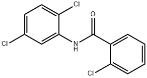 2-クロロ-N-(2,5-ジクロロフェニル)ベンズアミド 化学構造式