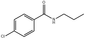 4-氯-N-N-丙基苯甲酰胺,7461-32-7,结构式