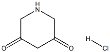 哌啶-3,5-二酮盐酸盐,74647-23-7,结构式
