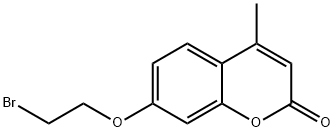 7-(2-bromoethoxy)-4-methyl-2H-chromen-2-one Structure
