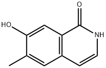 1(2H)-Isoquinolinone,7-hydroxy-6-methyl-(9CI) Structure