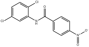 N-(2,5-二氯苯基)-4-硝基苯甲酰胺, 7506-44-7, 结构式