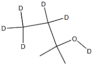 叔戊醇-D6, 75295-95-3, 结构式