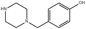 1-(4-Hydroxybenzyl)piperazine Struktur