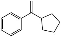 (1-cyclopentylvinyl)benzene Struktur