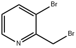 3-bromo-2-(bromomethyl)pyridine Structure