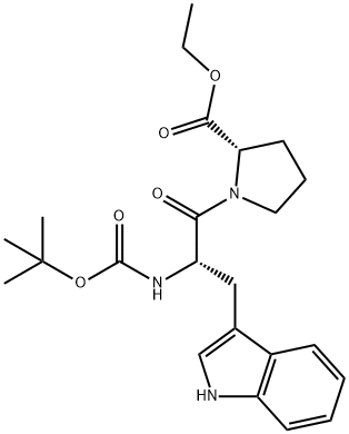 754229-38-4 (R)-Methyl 1-((S)-2-(tert-butoxycarbonylaMino)-3-(1H-indol-3-yl)propanoyl)pyrrolidine-2-carboxylate