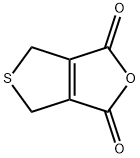 4,6-二氢-1H,3H-噻吩并[3,4-C]呋喃-1,3-二酮 结构式