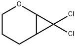 7,7-ジクロロ-2-オキサビシクロ[4.1.0]ヘプタン 化学構造式