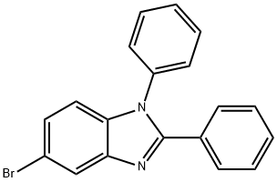 5-broMo-1,2-diphenyl-1H-benzo[d]iMidazole Structure