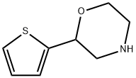 2-(噻吩-2-基)吗啉 结构式