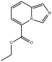 咪唑[1,5-A]吡啶-5-甲酸乙酯, 76292-67-6, 结构式
