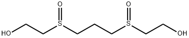 2,2'-(プロパン-1,3-ジイルジスルフィニル)ジエタノール 化学構造式