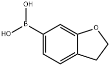 (2,3-二氢苯并呋喃-6-基)硼酸,763120-44-1,结构式
