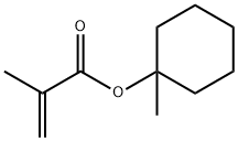 1-Methylcylohexantyl-2-Methacrylate 化学構造式