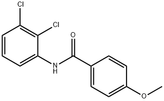 N-(2,3-二氯苯基)-4-甲氧基苯甲酰胺, 76470-77-4, 结构式
