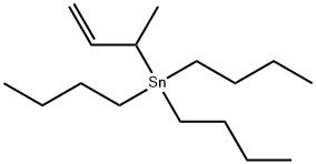 (1-Methylallyl)tributylstannane Structure