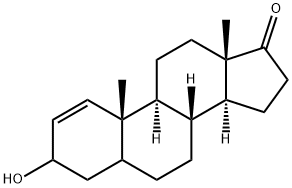 3-羟基雄甾-1-烯-17-酮 结构式