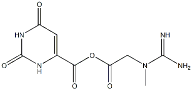 肌酸乳清酸, 768386-56-7, 结构式