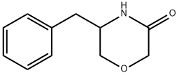 5-苄基吗啉-3-酮, 7684-29-9, 结构式