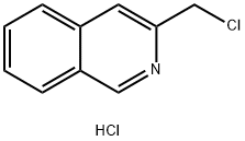 3-(氯甲基)异喹啉盐酸盐 结构式