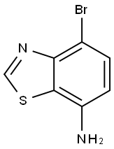 4-BroMobenzo[d]thiazol-7-aMine Structure