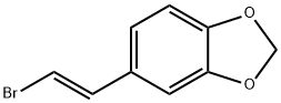(E)-5-(2-BroMovinyl)benzo[d][1,3]dioxole Struktur
