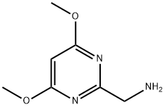 (4,6-二甲氧基嘧啶-2-基)甲胺, 771582-35-5, 结构式