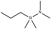 n-PROPYLDIMETHYL(DIMETHYLAMINO)SILANE Struktur