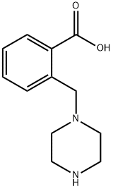 1-(2-carboxyphenyl Methyl) piperazine Struktur