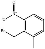 2-(溴甲基)-1-甲基-3-硝基苯 结构式