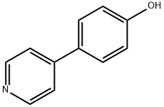 4-(Pyridin-4-yl)phenol Struktur