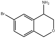 6-溴异色满-4-胺, 774537-62-1, 结构式