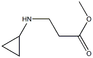 Methyl 3-(CyclopropylaMino)propanoate Structure