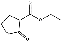 rac-(R*)-テトラヒドロ-2-オキソ-3β*-フランカルボン酸エチル 化学構造式
