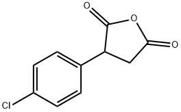 3-(4-Chlorophenyl)dihydrofuran-2,5-dione Struktur
