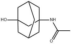 1-Acetylamino-3-adamantanol Struktur