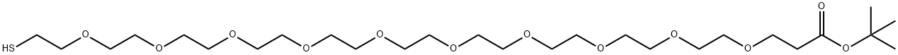 778596-28-4 33-巯基-4,7,10,13,16,19,22,25,28,31-十氧杂三十三烷酸叔丁酯
