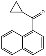 环丙基(萘-1-基)甲酮, 77972-87-3, 结构式