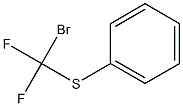 Benzene, [(broModifluoroMethyl)thio]- Struktur