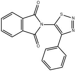 2-(4-Phenyl-1,2,3-thiadiazol-5-yl)isoindoline-1,3-dione