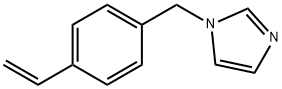 1-[(4-ethenylphenyl)Methyl]-1H-IMidazole Structure