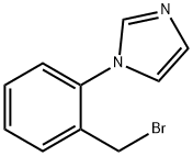 1-(2-(溴甲基)苯基)-1H-咪唑, 788137-99-5, 结构式