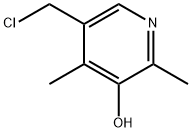 5-(氯甲基)-2,4-二甲基吡啶-3-醇, 791724-87-3, 结构式