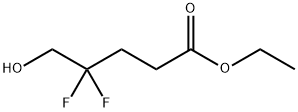 ethyl 4,4-difluoro-5-hydroxypentanoate Structure