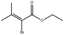 ethyl 2 - broMo - 3,3 - diMethylacrylate Struktur