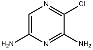 3-Chloro-pyrazine-2,6-diaMine 化学構造式